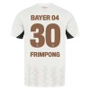 Oficiální Fotbalový Dres Bayer 04 Leverkusen Jeremie Frimpong 30 Hostující 2024-25 pro Děti